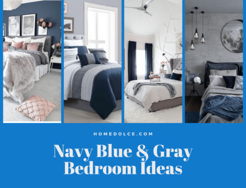 15 Navy Blue & Gray Bedroom Ideas