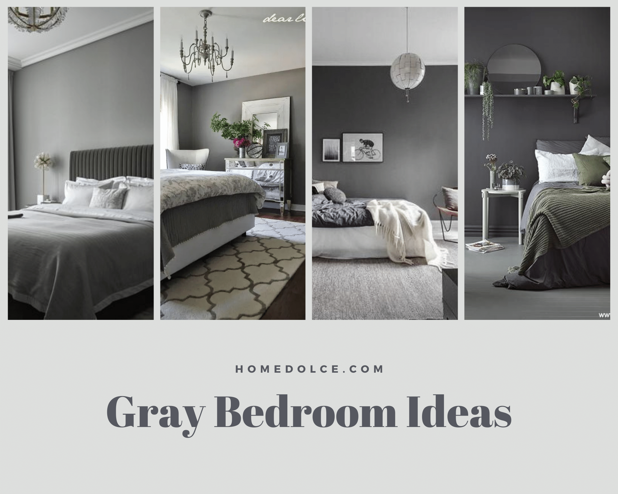 15 Gray Bedroom Ideas
